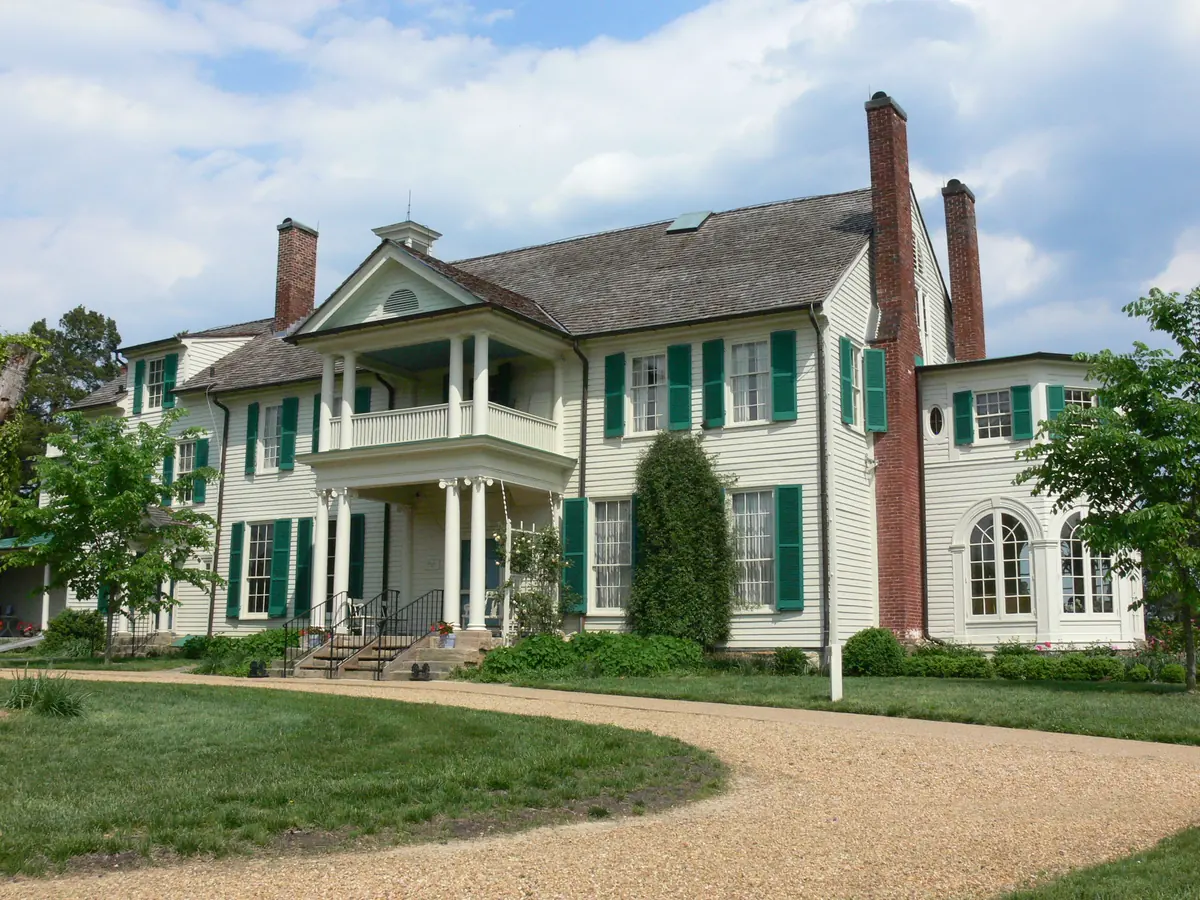 Belmont, the Gari Melchers estate in Falmouth, which gives the trail its name